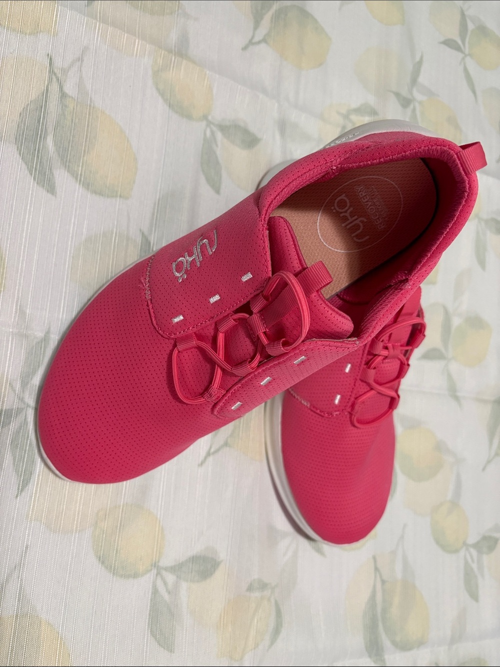 Ryka Bright Pink Women's Slip-On Athletic Sneakers